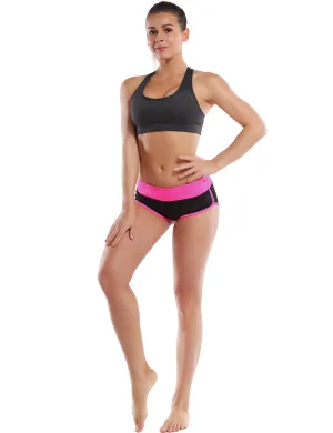 030 Sexy Booty Gym Shorts pink_black_Gym