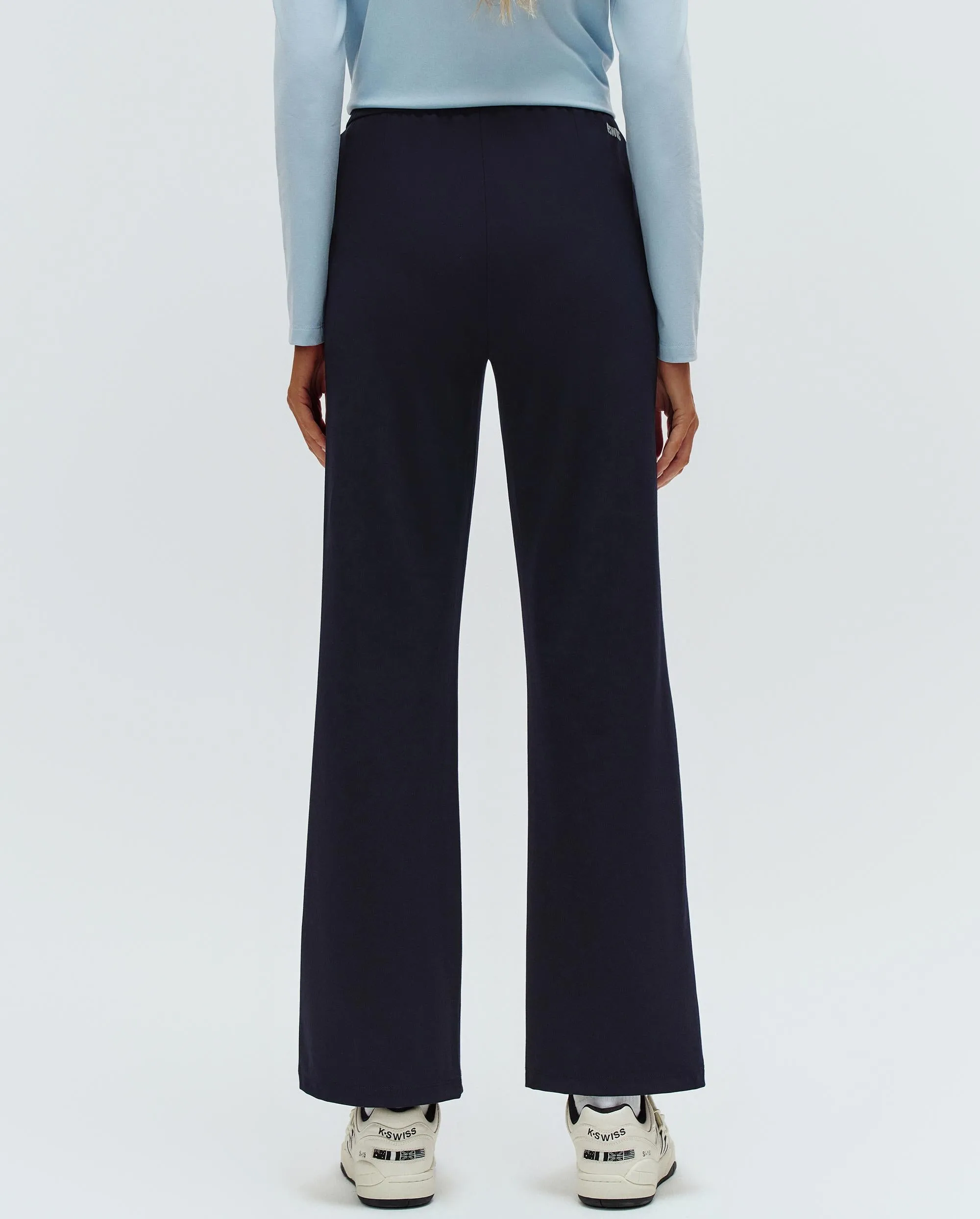 1910774-495 | WOMEN'S LOOSE FIT STRAIGHT PANTS | BLUE/MISC