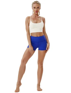 2.5" Side Pockets Plus Size Shorts navy_Plus Size