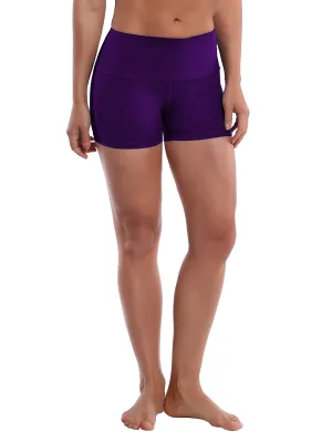 2.5" Yoga Shorts eggplantpurple_yoga