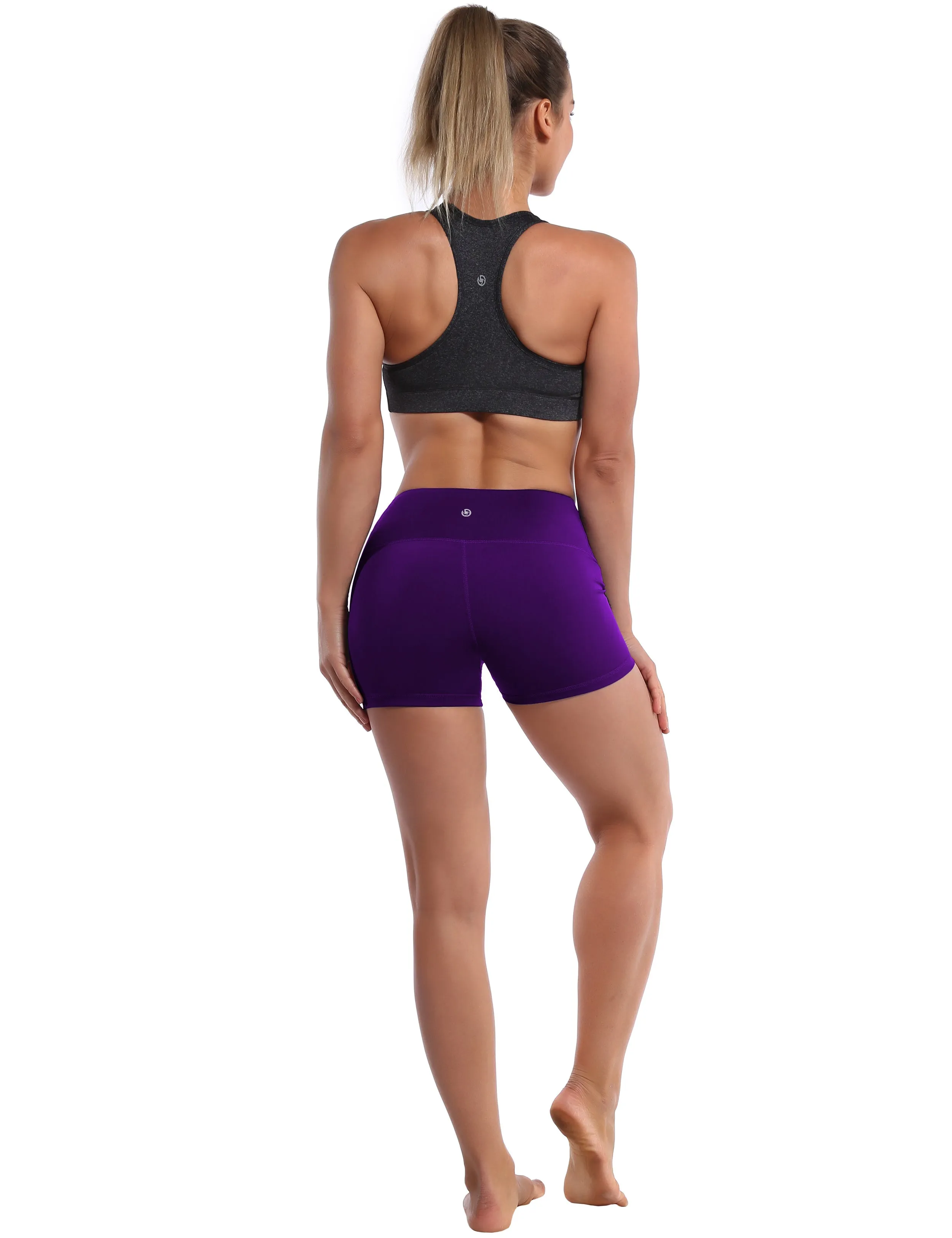 2.5" Yoga Shorts eggplantpurple_yoga