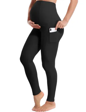 26" Side Pockets Maternity Golf Pants black_Golf
