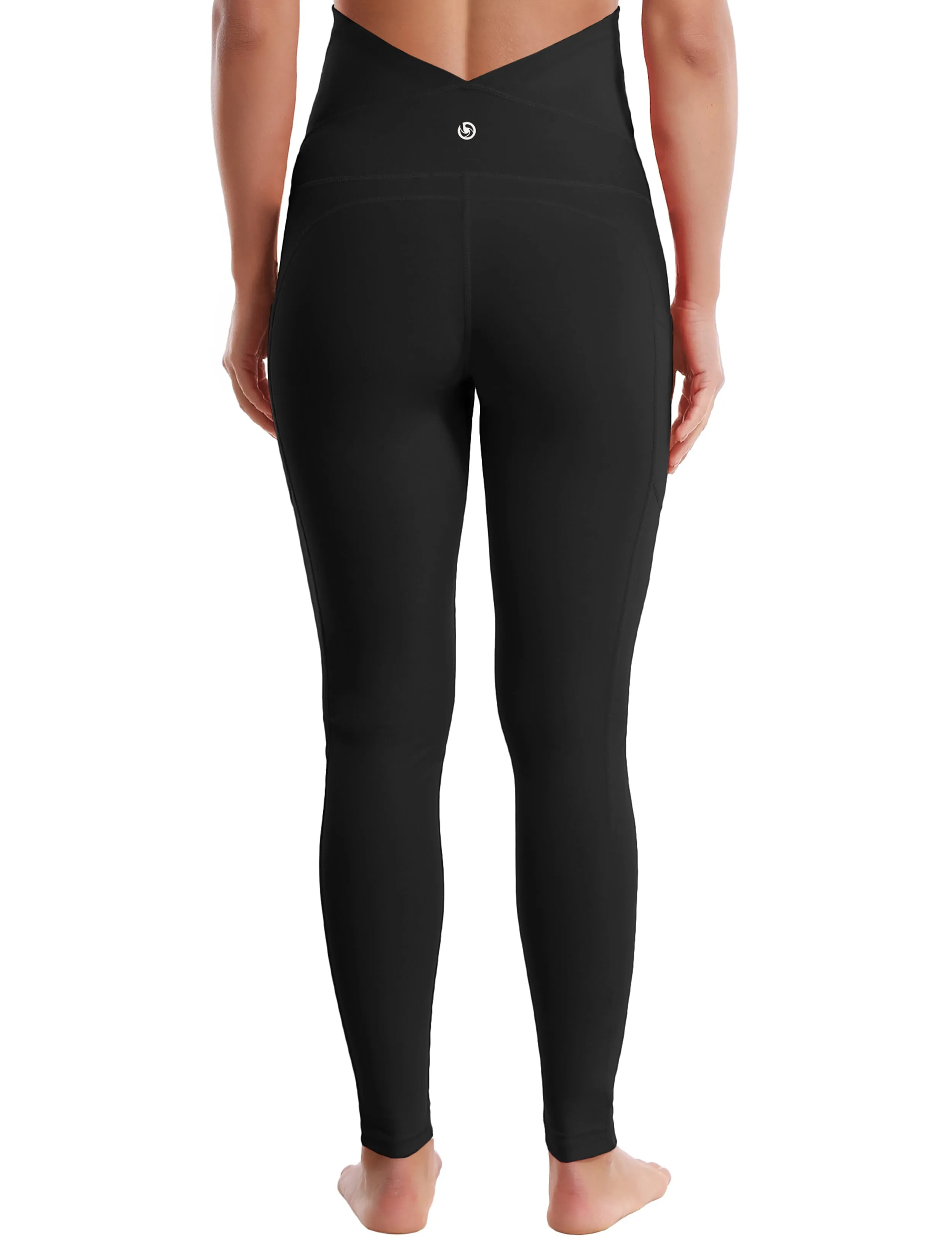 26" Side Pockets Maternity Golf Pants black_Golf