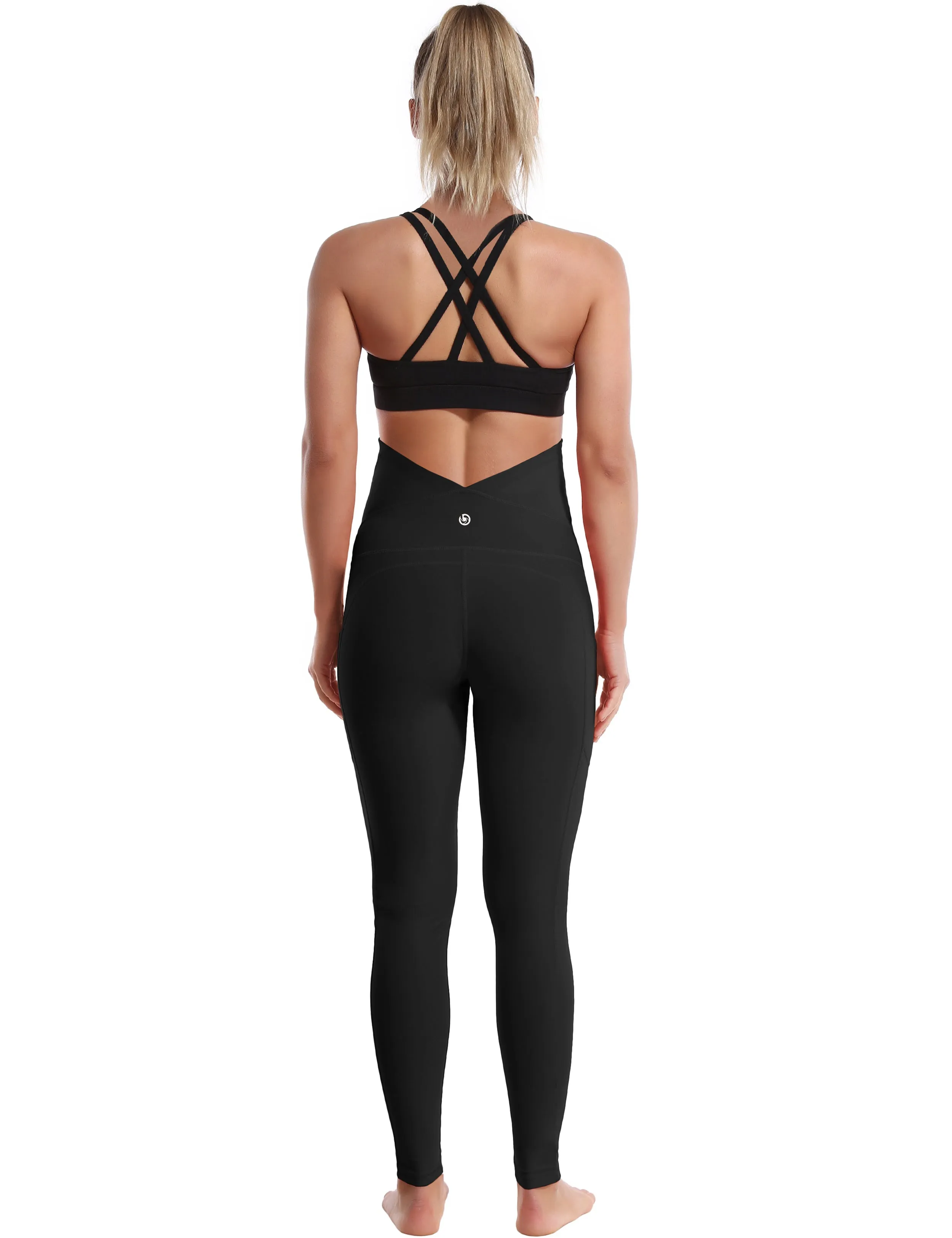26" Side Pockets Maternity Golf Pants black_Golf