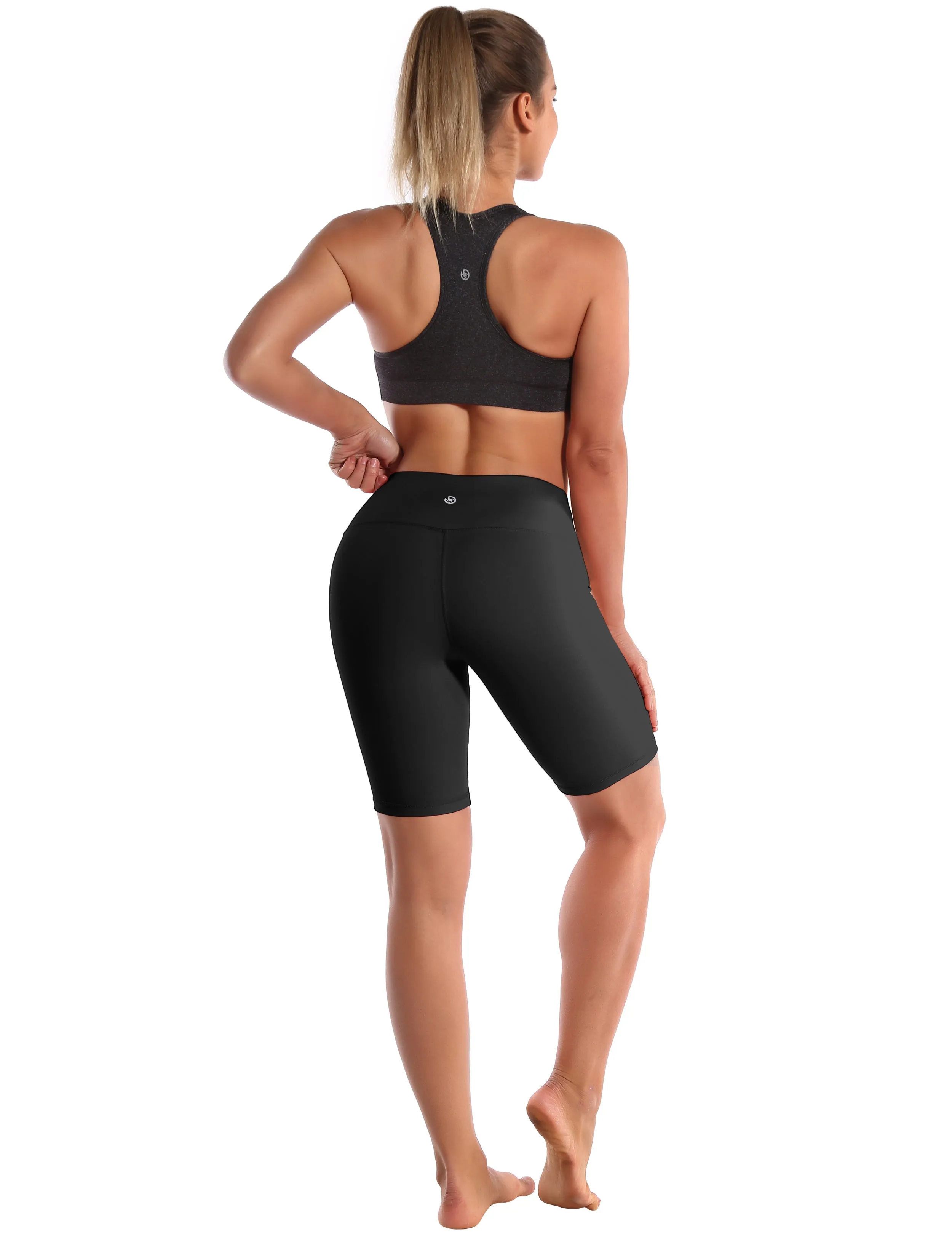 8" High Waist Golf Shorts black_Golf