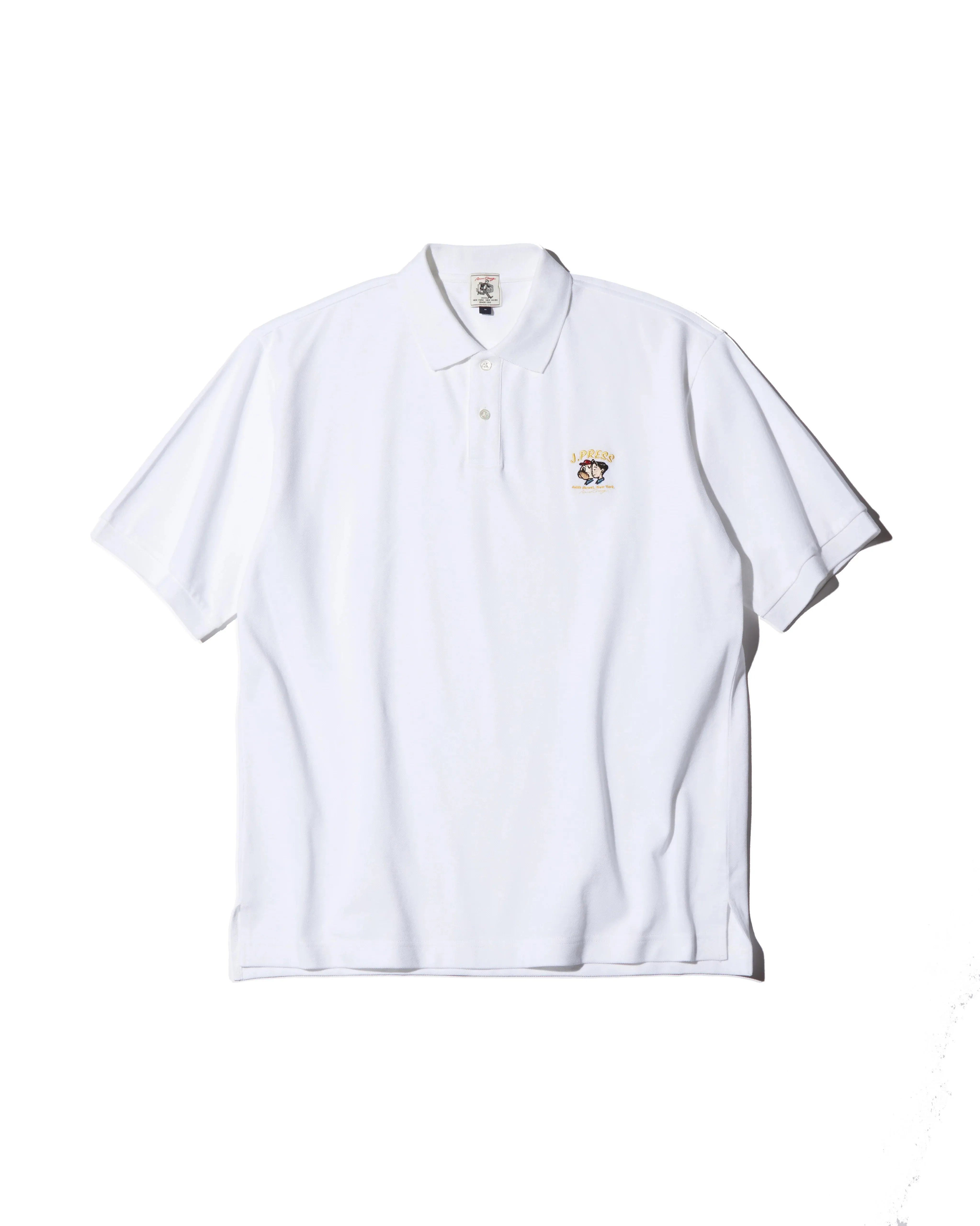 AARON CHANG "IVY BOY" POLO - WHITE