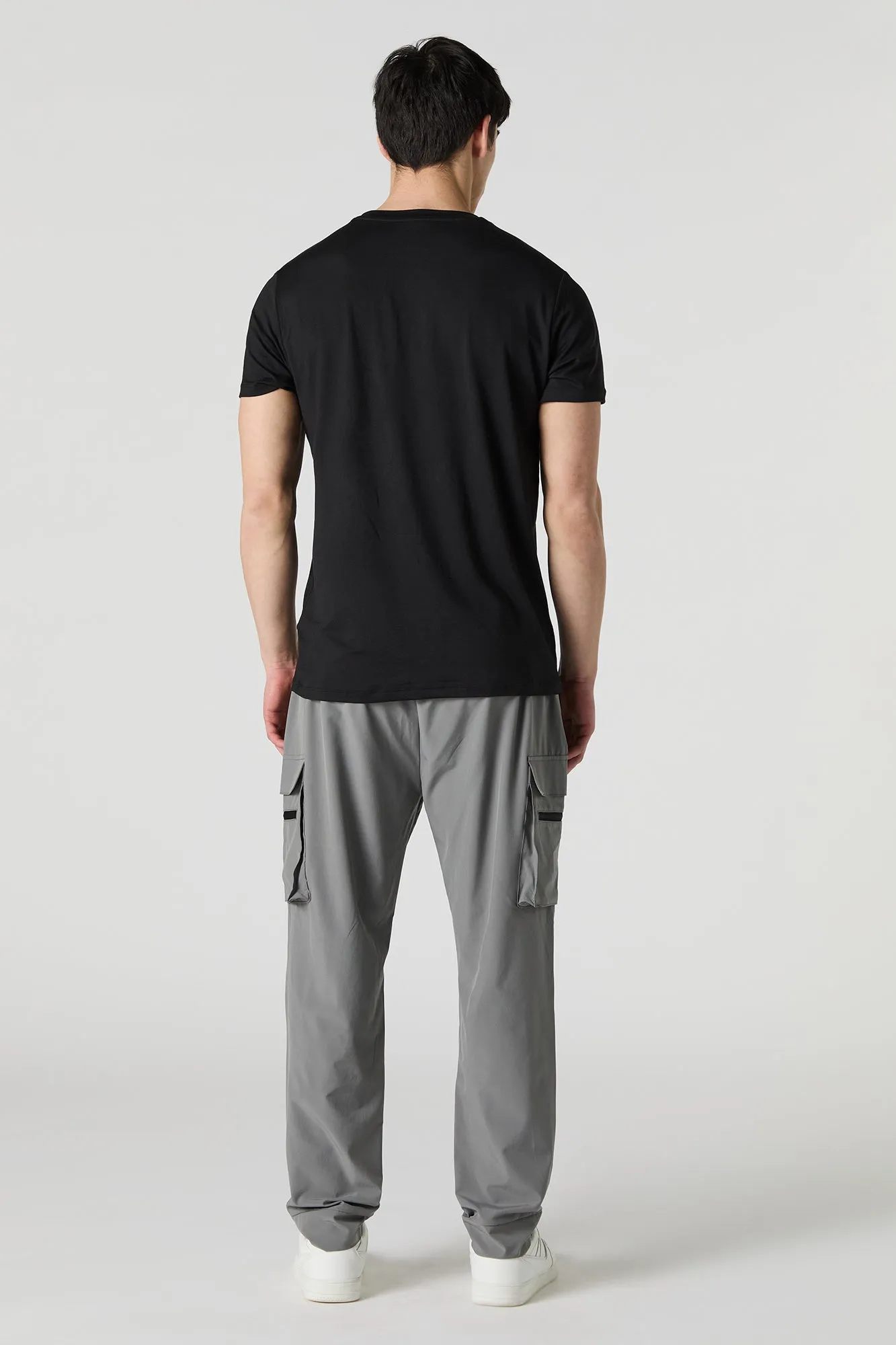 Active 4-Way-Stretch Drawstring Cargo Pant