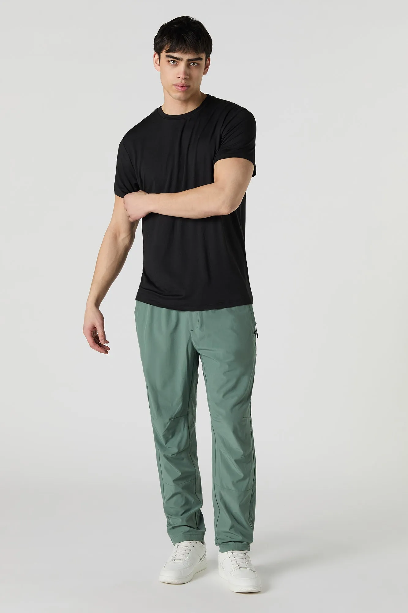 Active 4-Way-Stretch Drawstring Pant