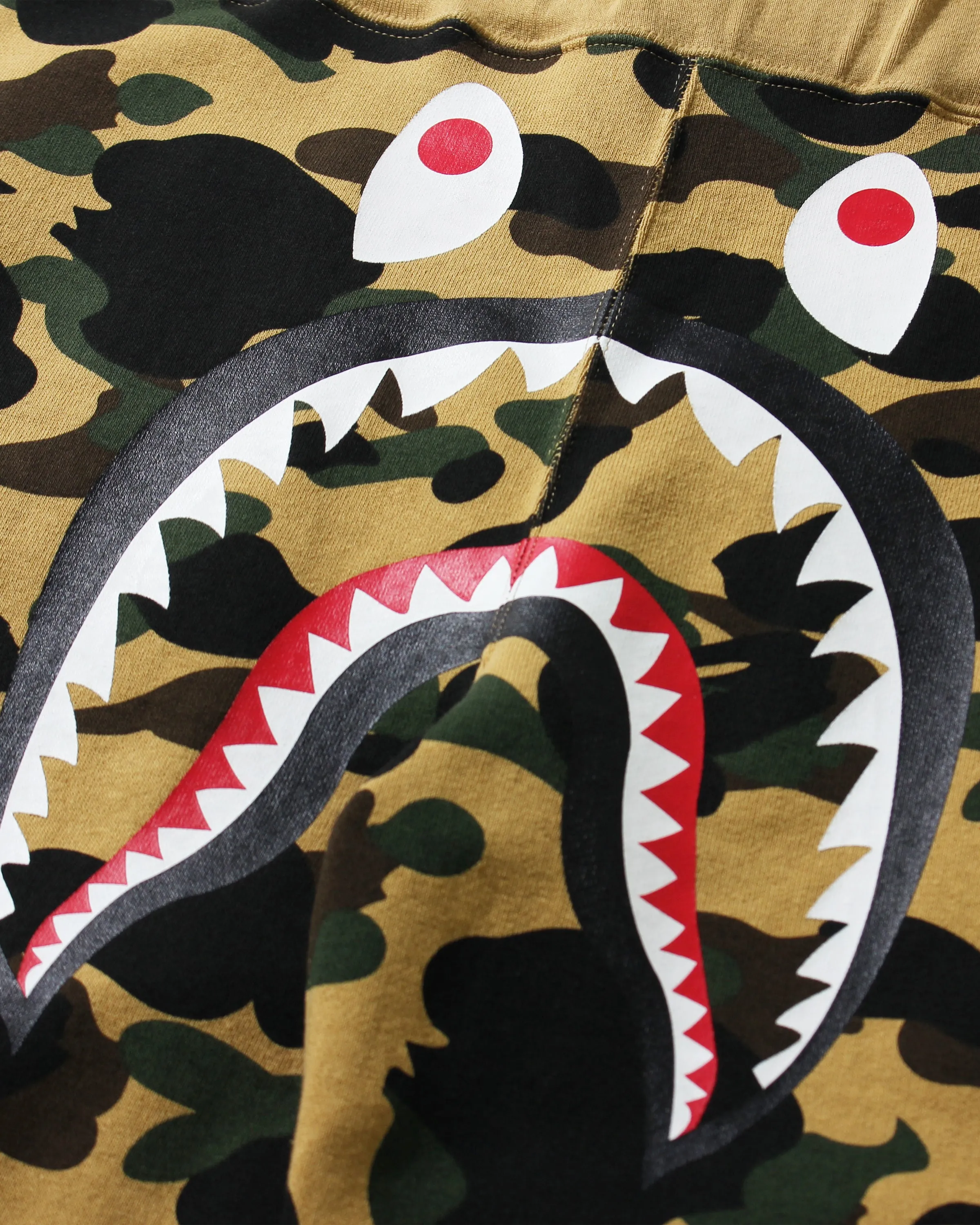 BAPE 1ST CAMO SHARK SLIM FIT SWEAT PANTS