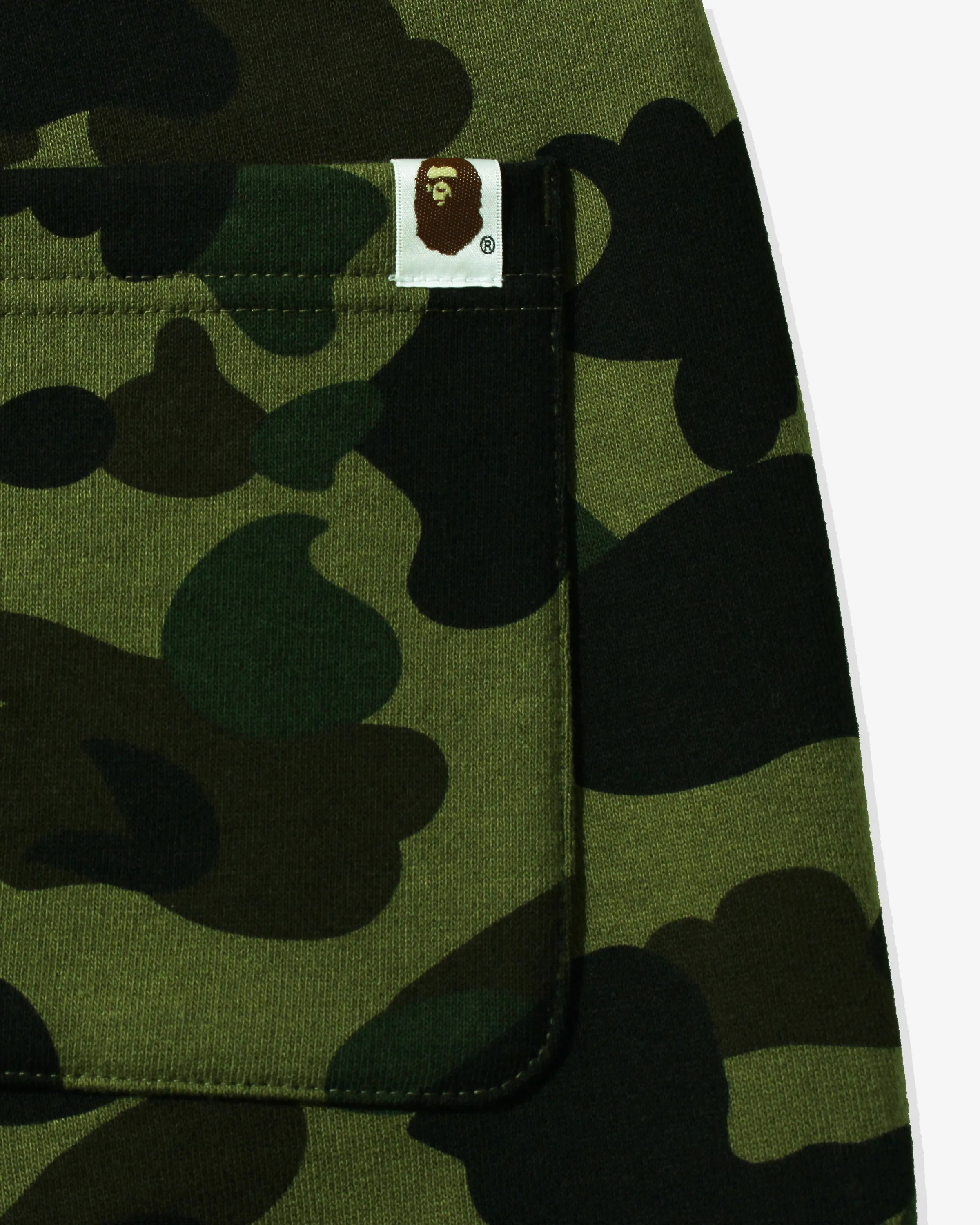 BAPE 1ST CAMO SHARK SLIM FIT SWEAT PANTS