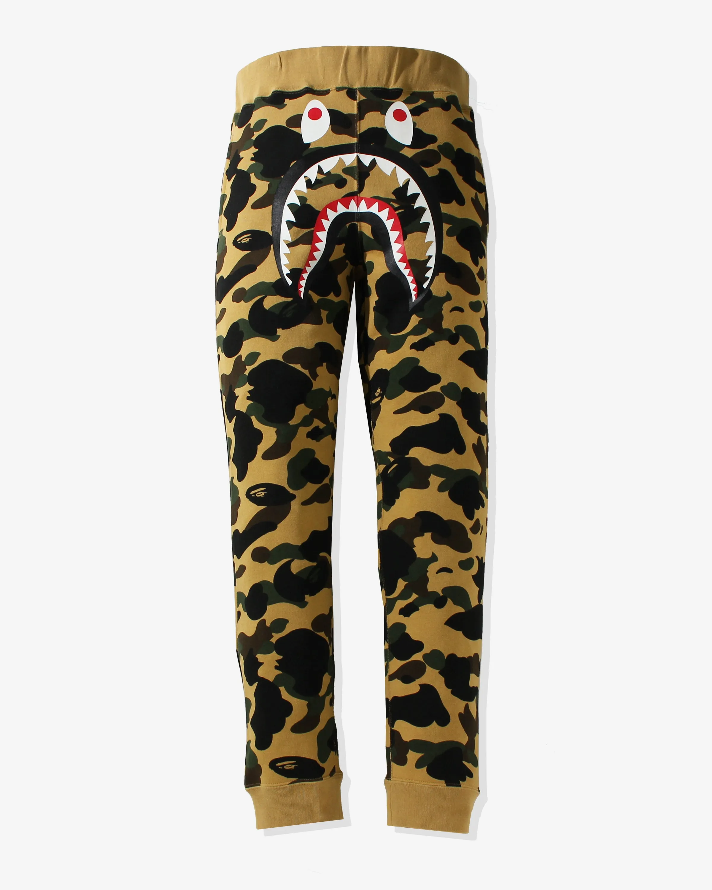 BAPE 1ST CAMO SHARK SLIM FIT SWEAT PANTS