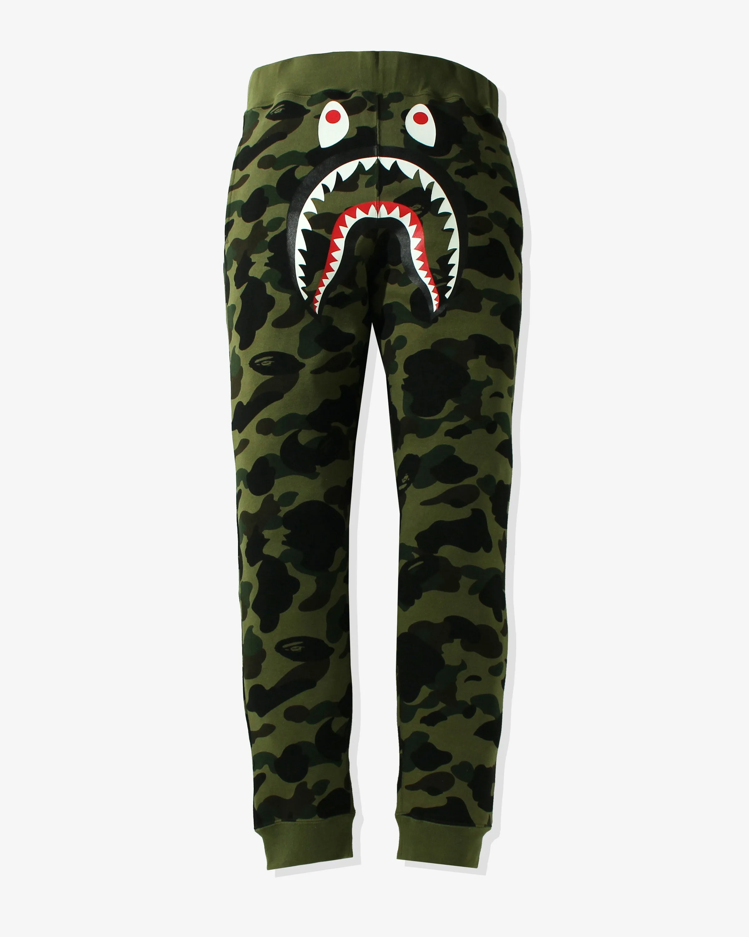 BAPE 1ST CAMO SHARK SLIM FIT SWEAT PANTS