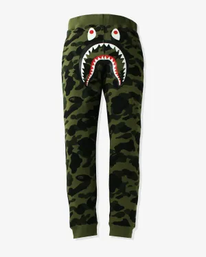 BAPE 1ST CAMO SHARK SLIM FIT SWEAT PANTS