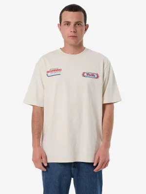Beginning Anarchy Oversize Fit Tee - Heritage White