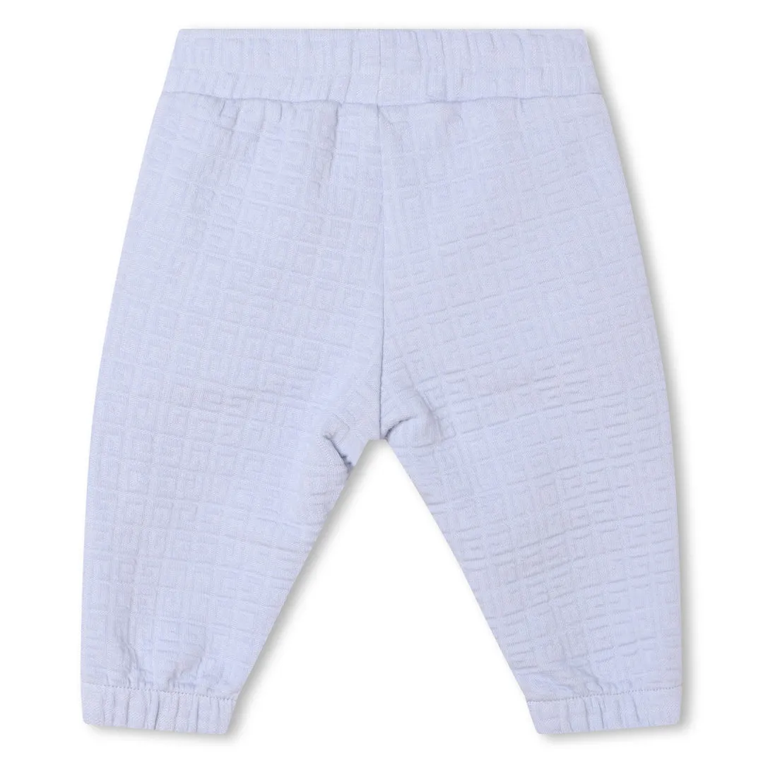 Blue Sweatshirt and Pants Set