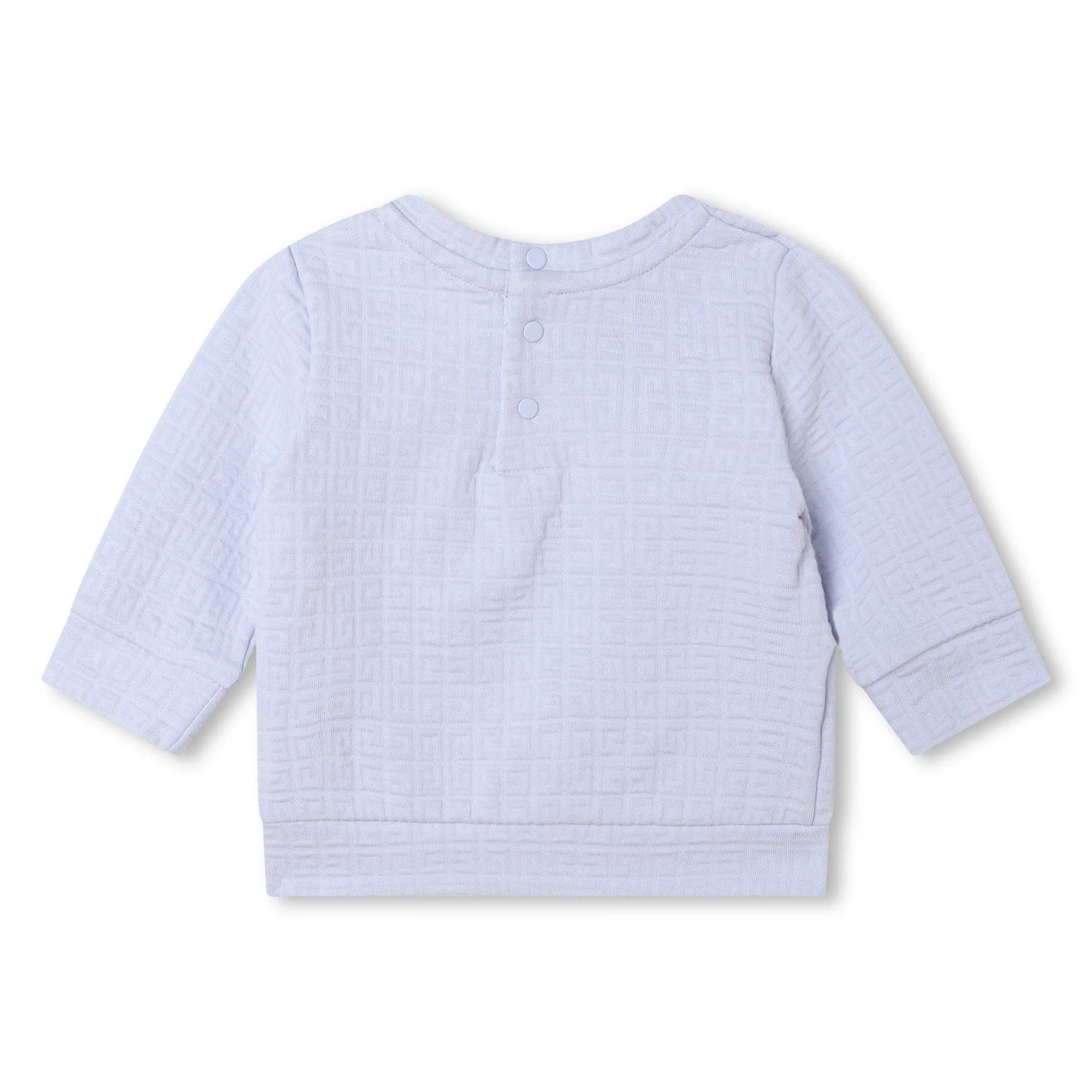 Blue Sweatshirt and Pants Set