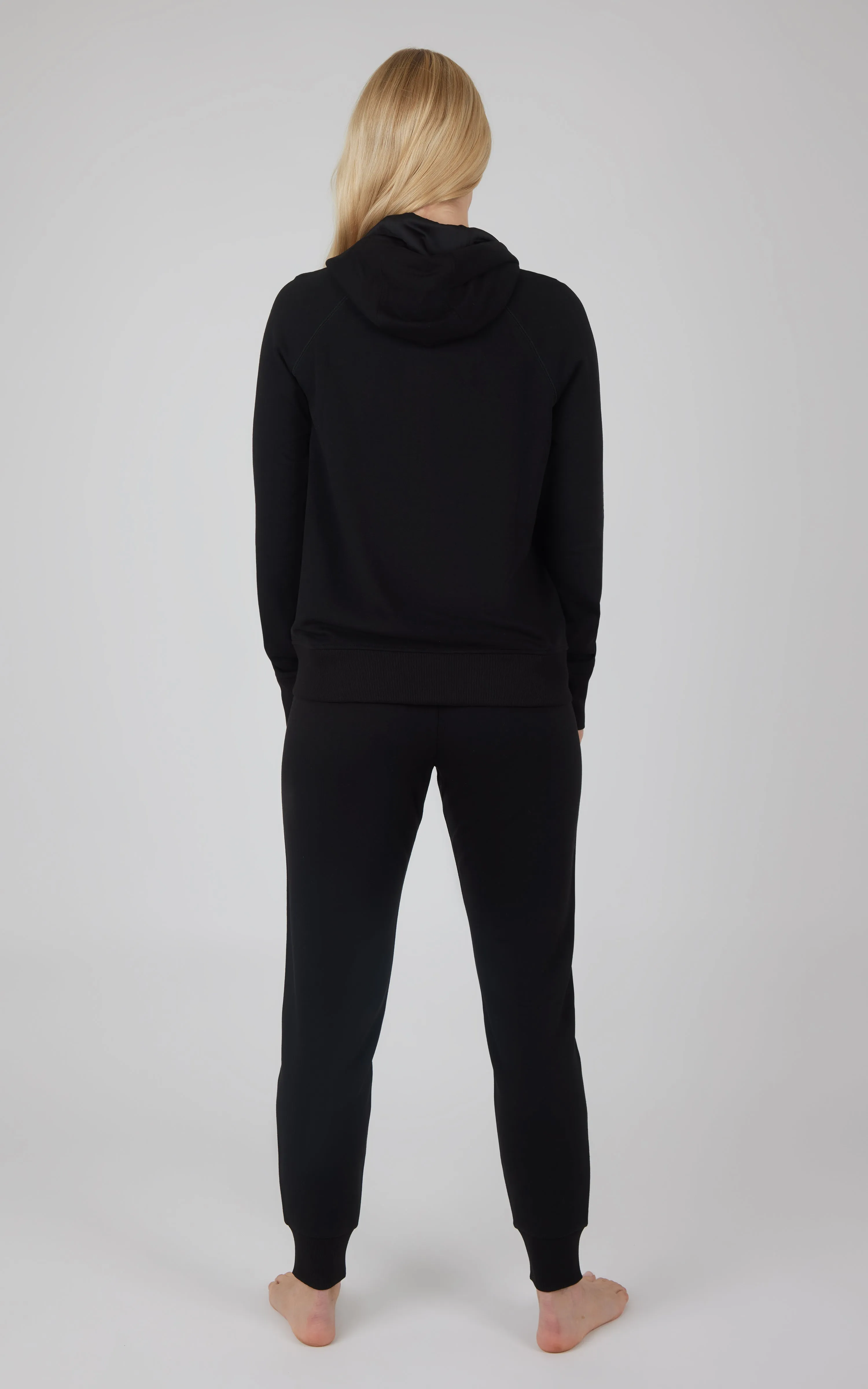 Brushed Terry Zip Hoodie and Jogger Set