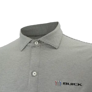 Buick Mens Johnnie-O Striped Polo
