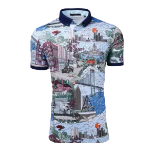 Cadillac x Greyson Where the Wolves Are Polo – Men