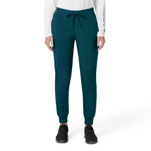 Carhartt Force Cross-Flex Women's Cargo Jogger Scrub Pant - Caribbean