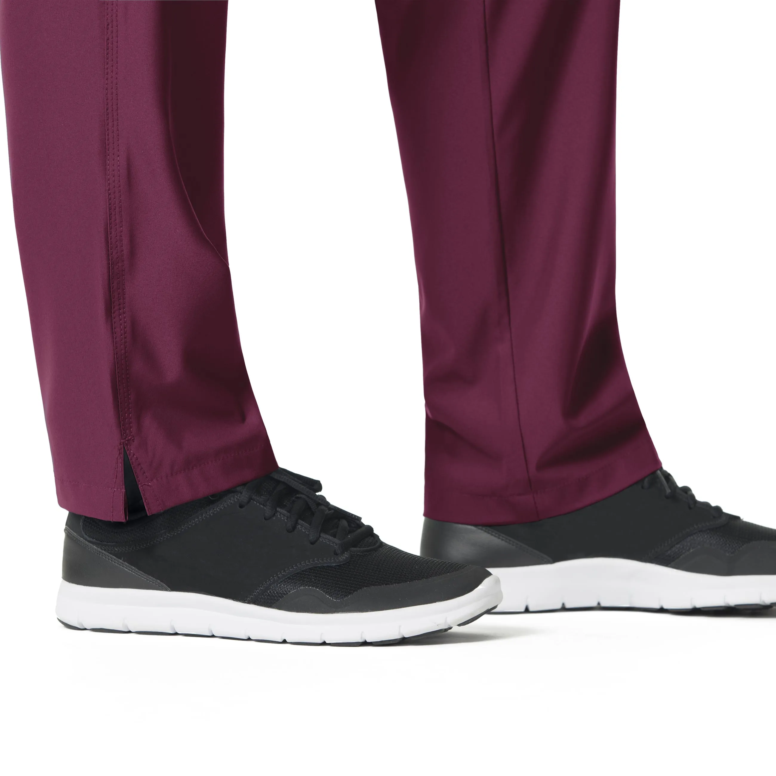 Carhartt Force Liberty Women's Flat Front Straight Leg Scrub Pant - Wine