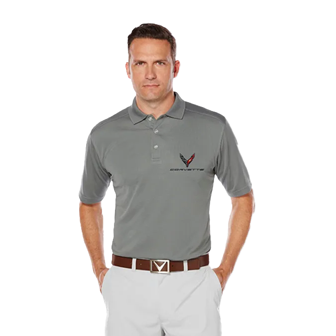 Corvette C8 Men's Callaway Performance Polo