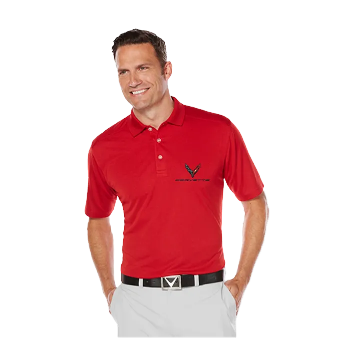 Corvette C8 Men's Callaway Performance Polo