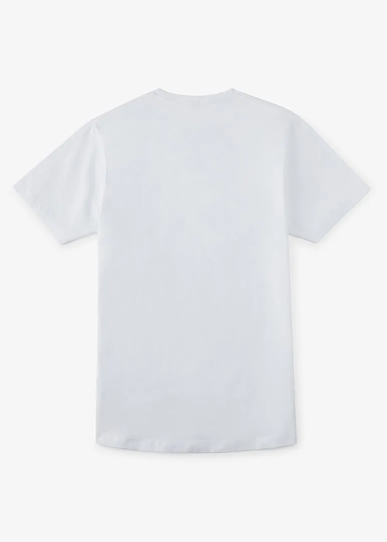 Cotton Stretch T-Shirt | White