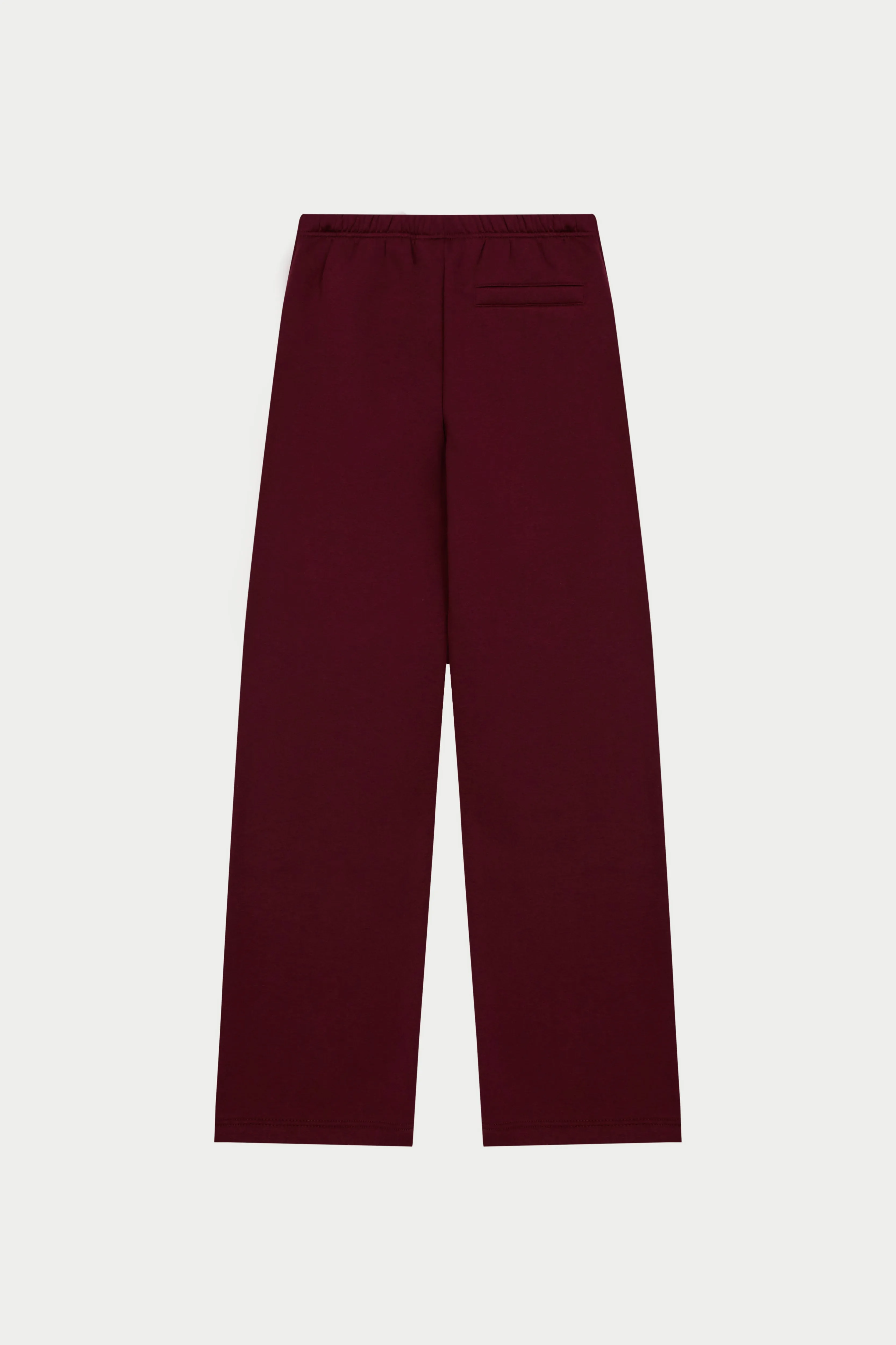 CTRE WIDE LEG JOGGERS - BURGUNDY