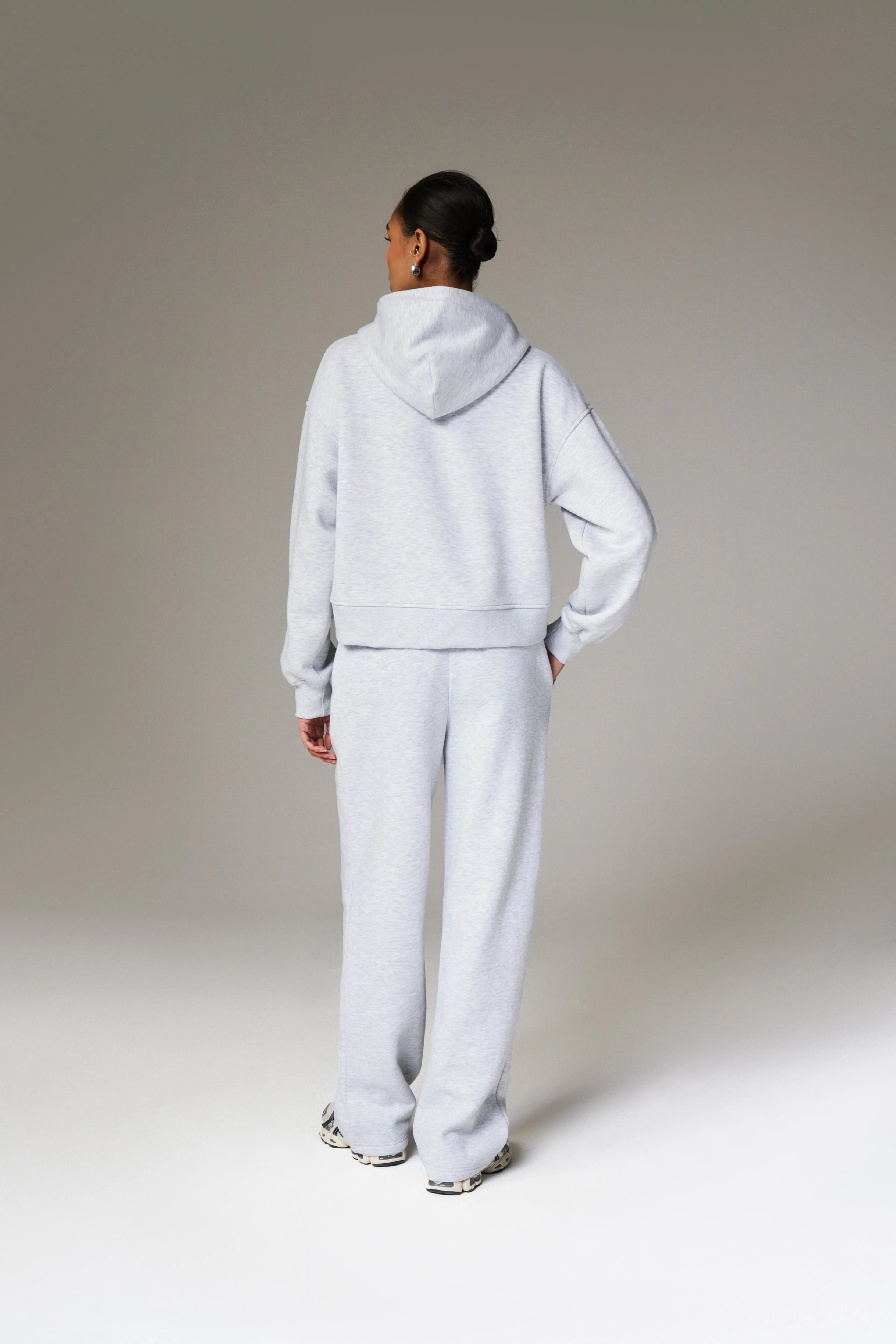 CTRE WIDE LEG JOGGERS - GREY MARL