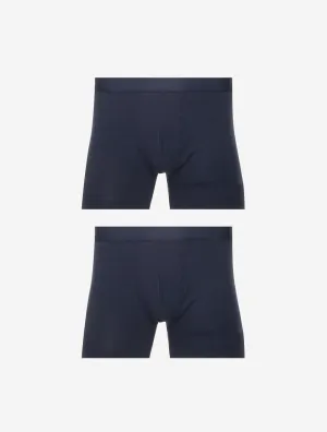 Daily Cotton Comfort 2 Pack Boxer Midnight