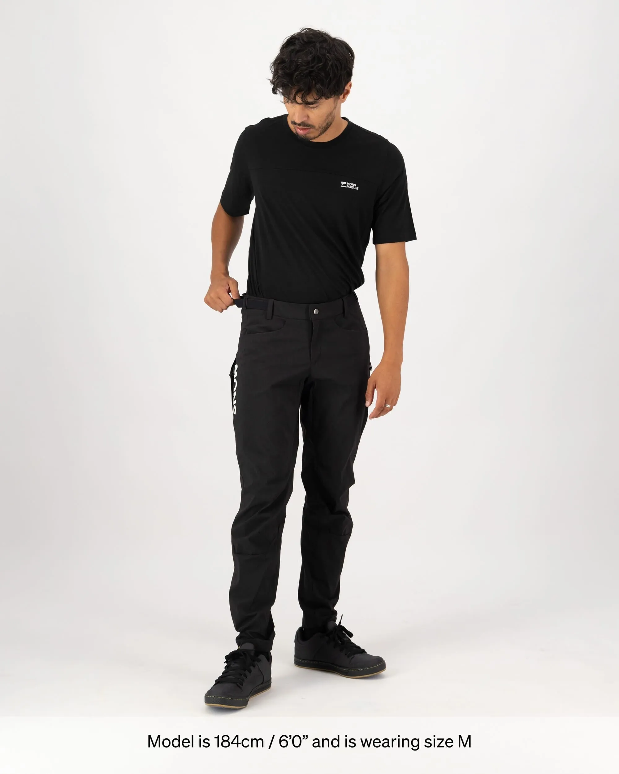 Diversion Merino Trail Pants - Black