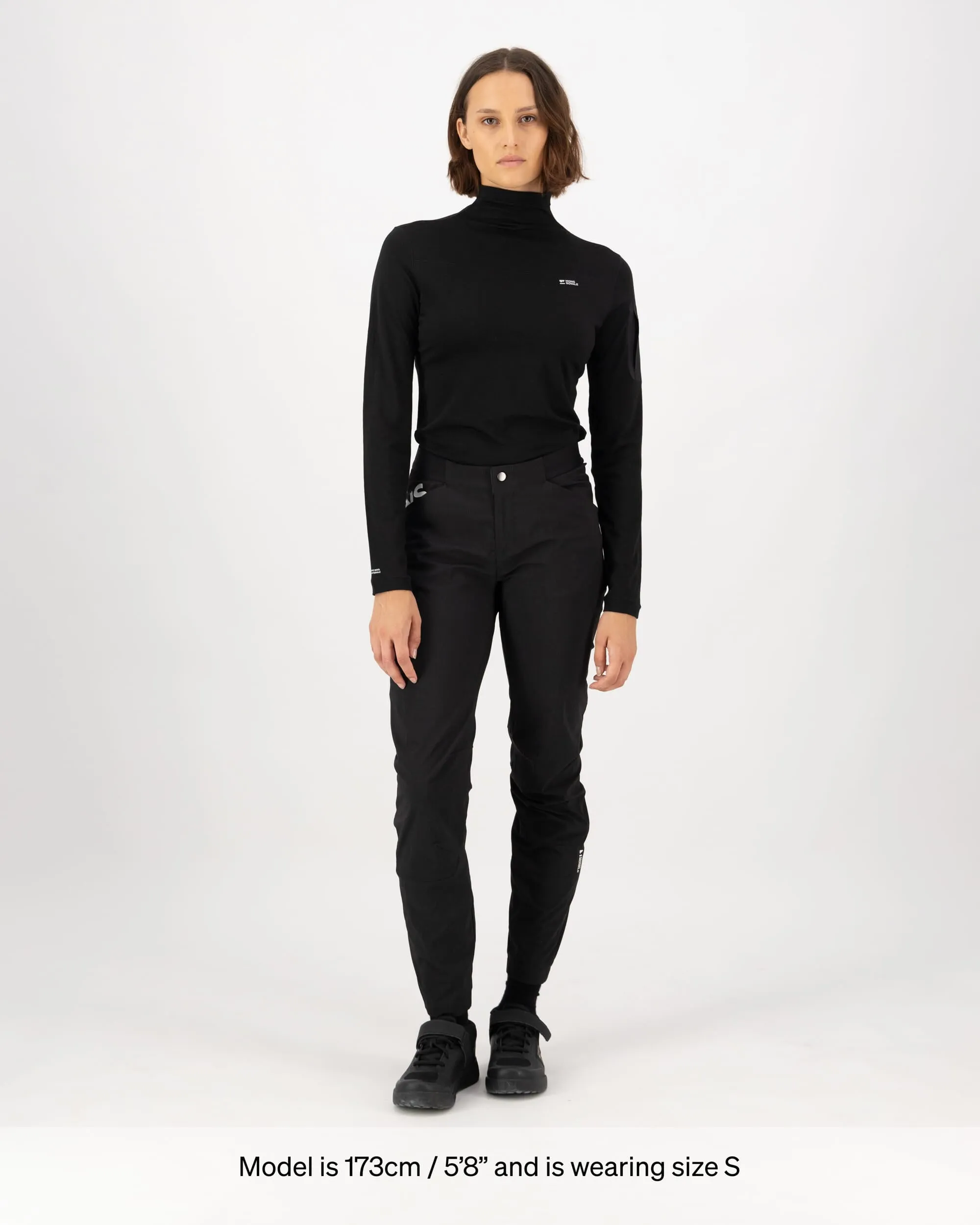 Diversion Merino Trail Pants - Black