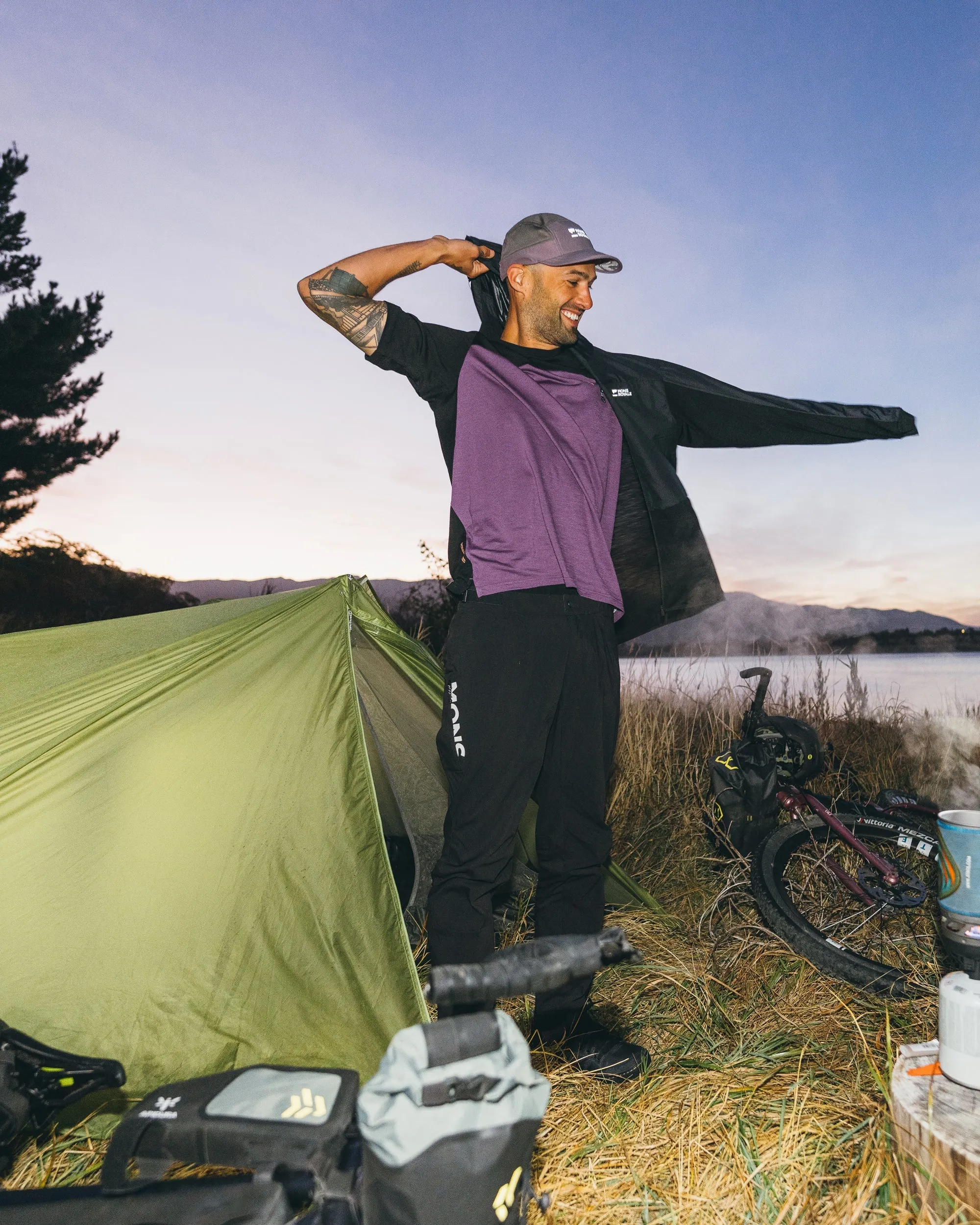 Diversion Merino Trail Pants - Black