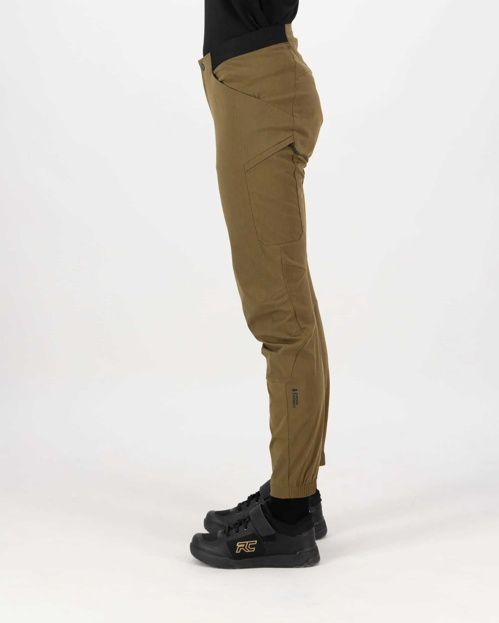 Diversion Merino Trail Pants - Dark Olive