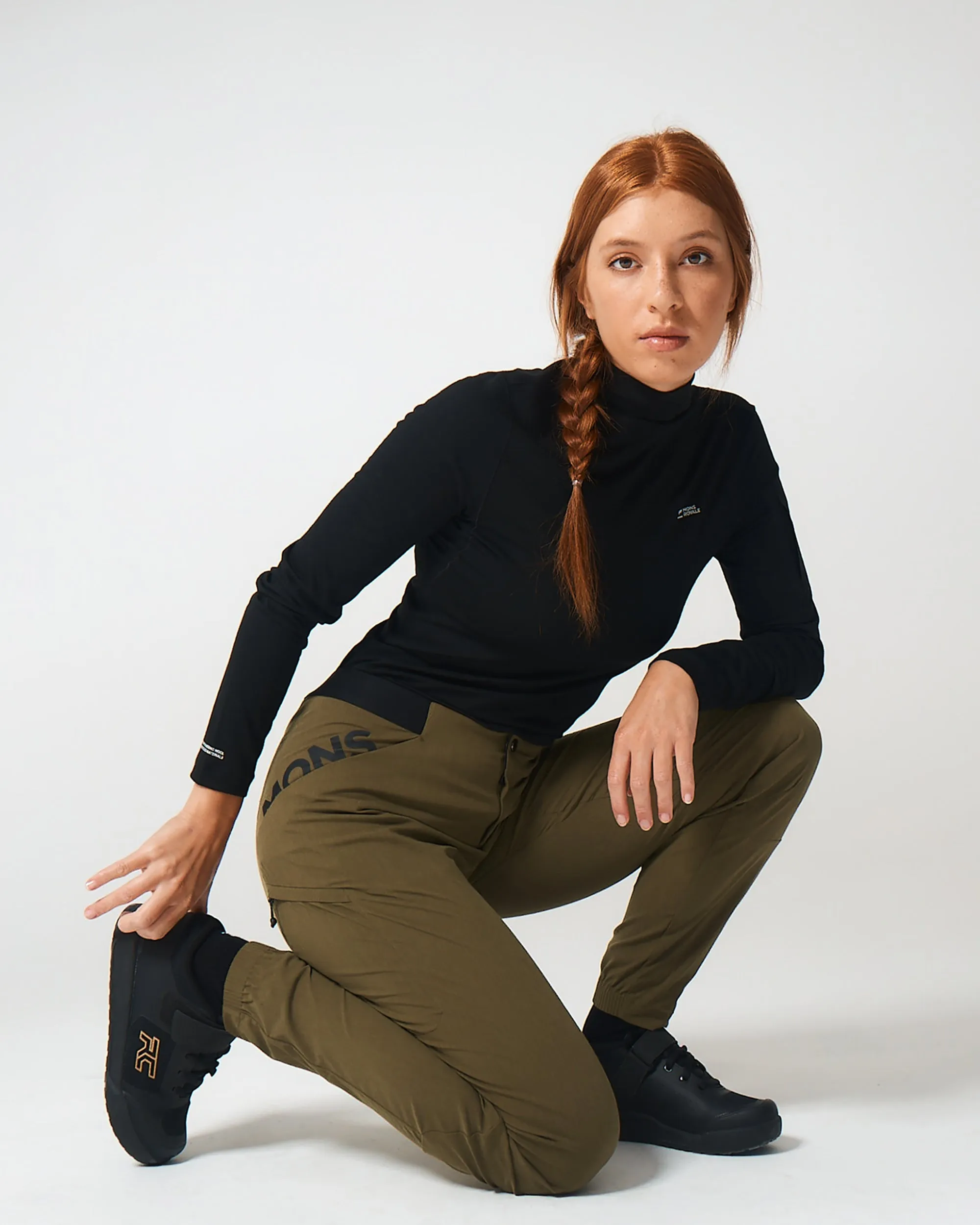 Diversion Merino Trail Pants - Dark Olive
