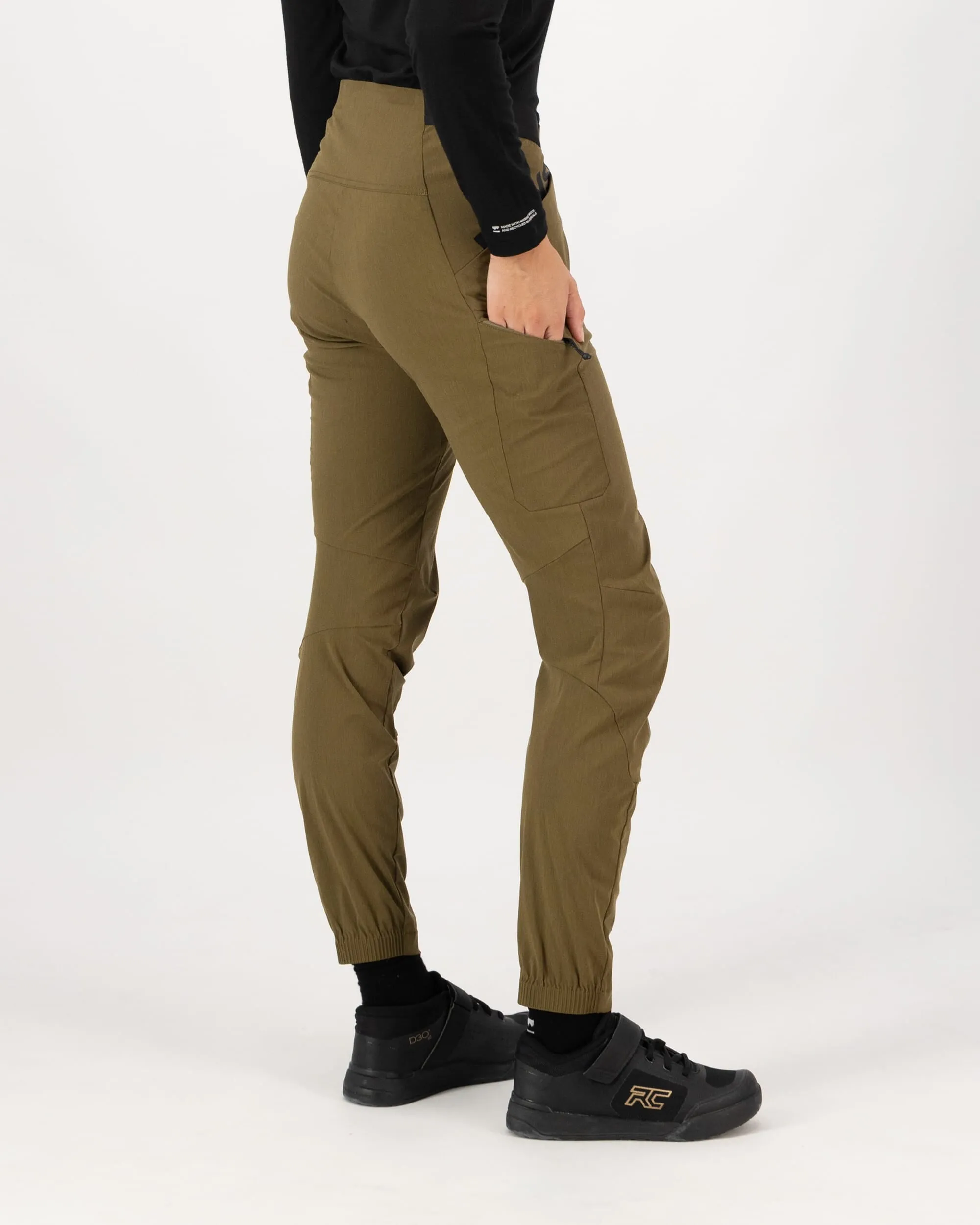 Diversion Merino Trail Pants - Dark Olive