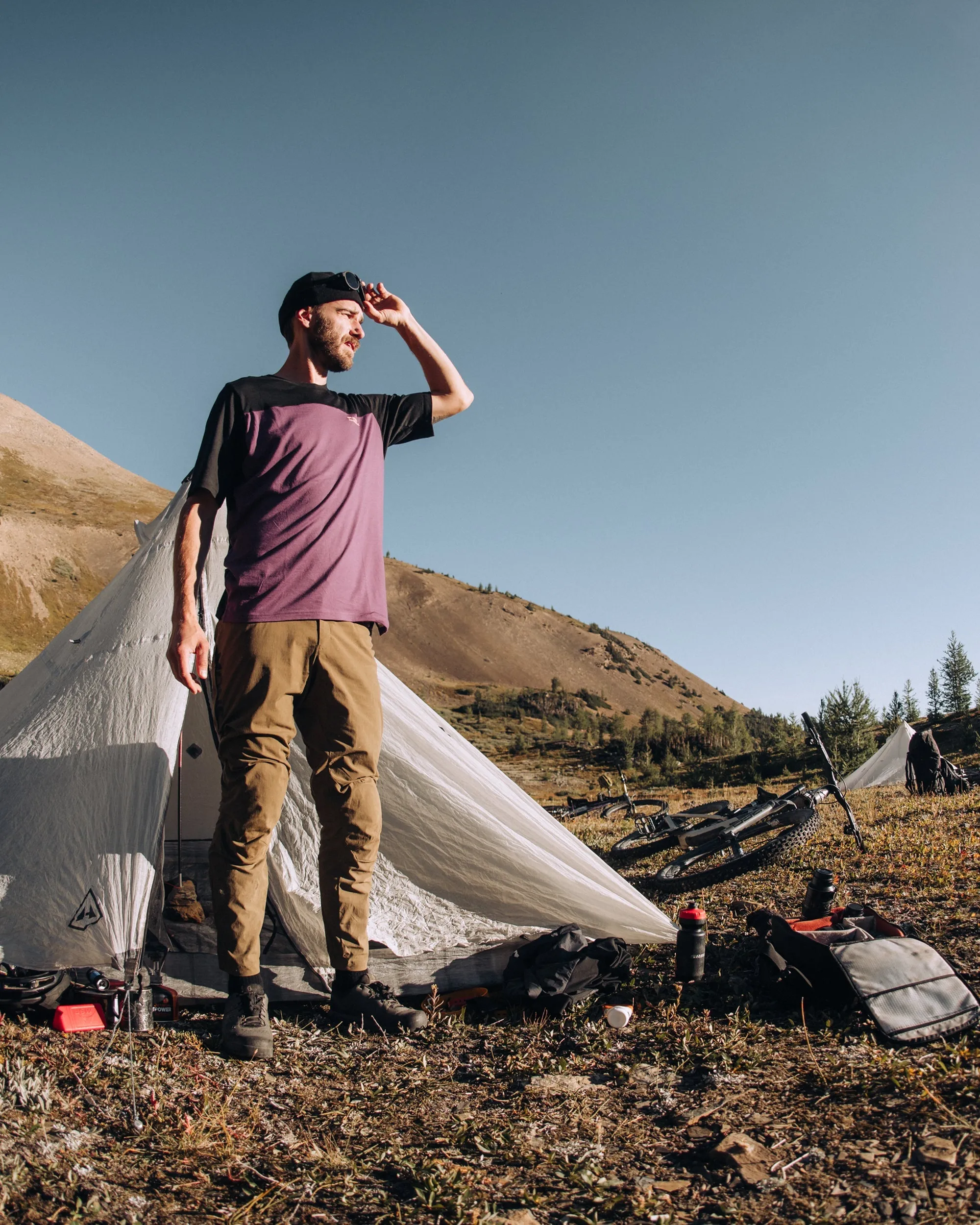 Diversion Merino Trail Pants - Dark Olive
