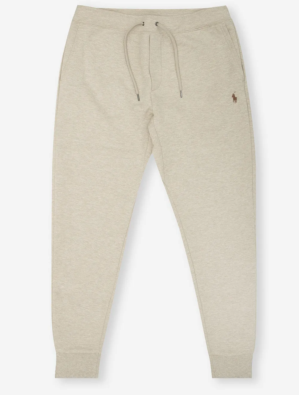 Double-Knit Jogging Pants Beige