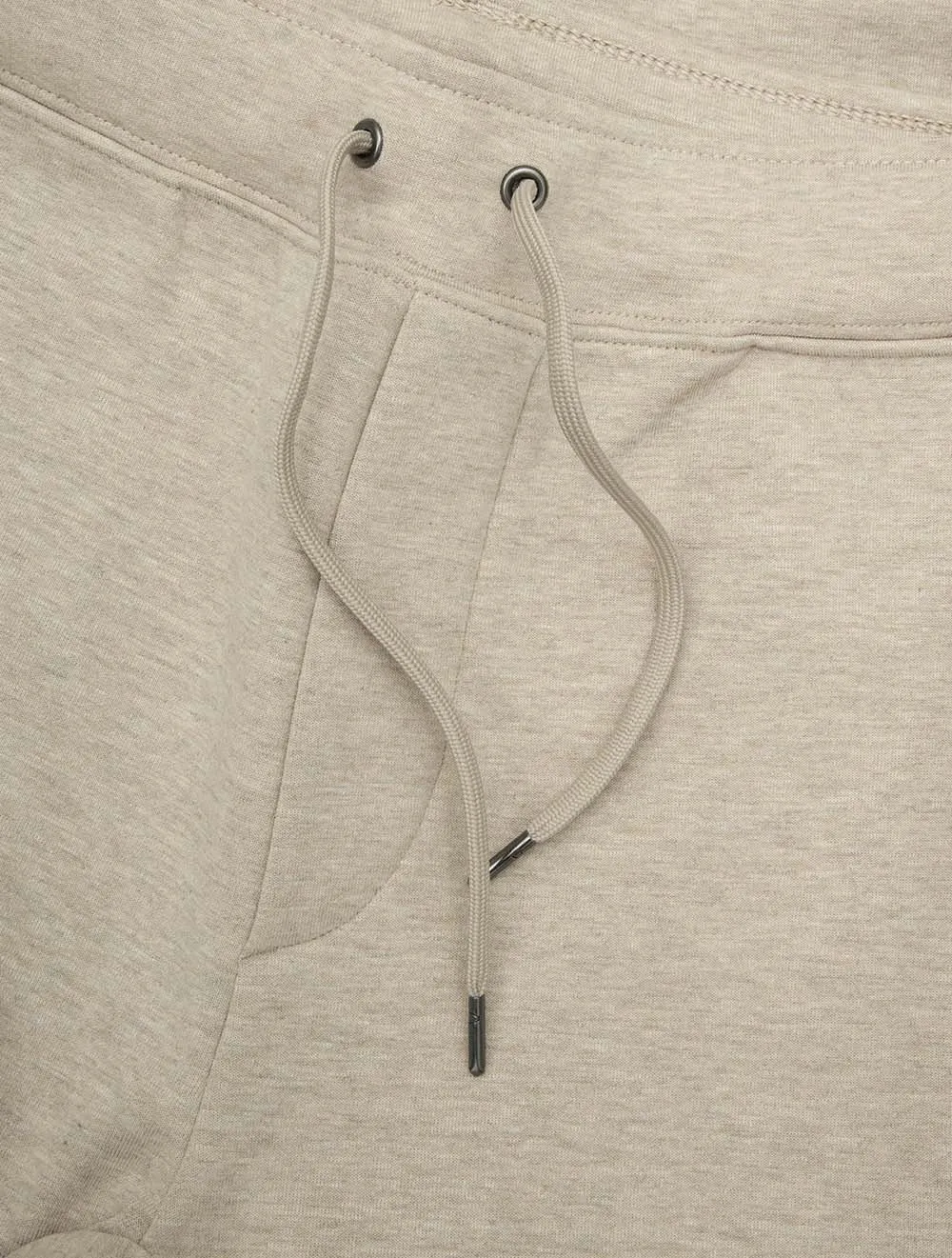 Double-Knit Jogging Pants Beige