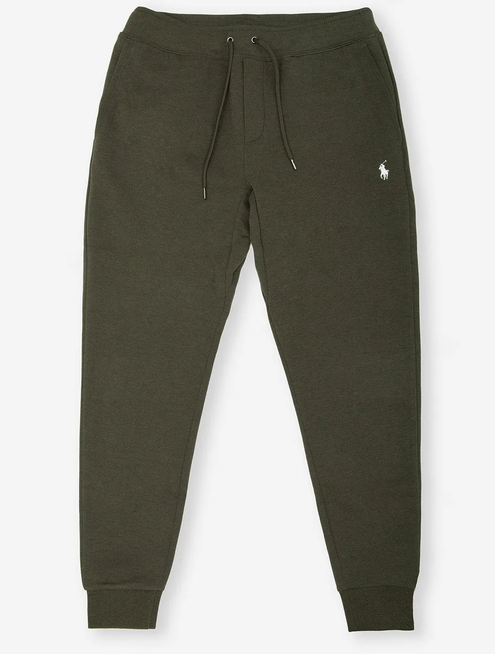 Double-Knit Jogging Pants Green