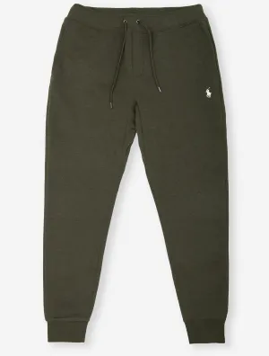 Double-Knit Jogging Pants Green
