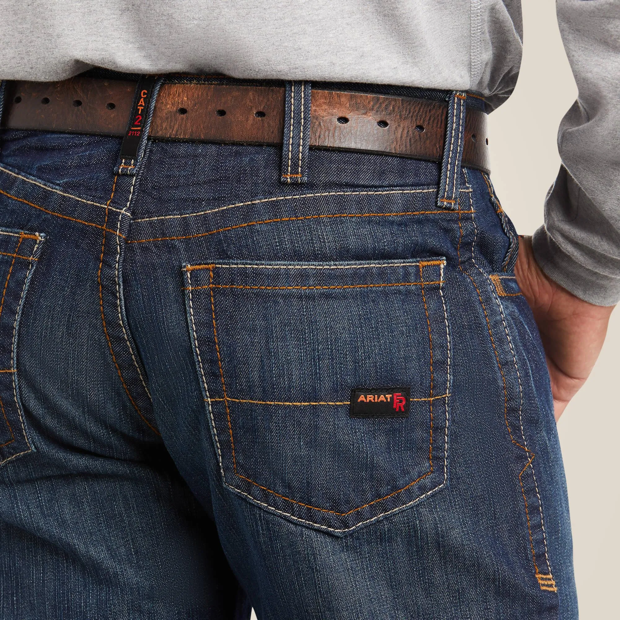 FR M3 Loose Basic Stackable Straight Leg Jean - Shale
