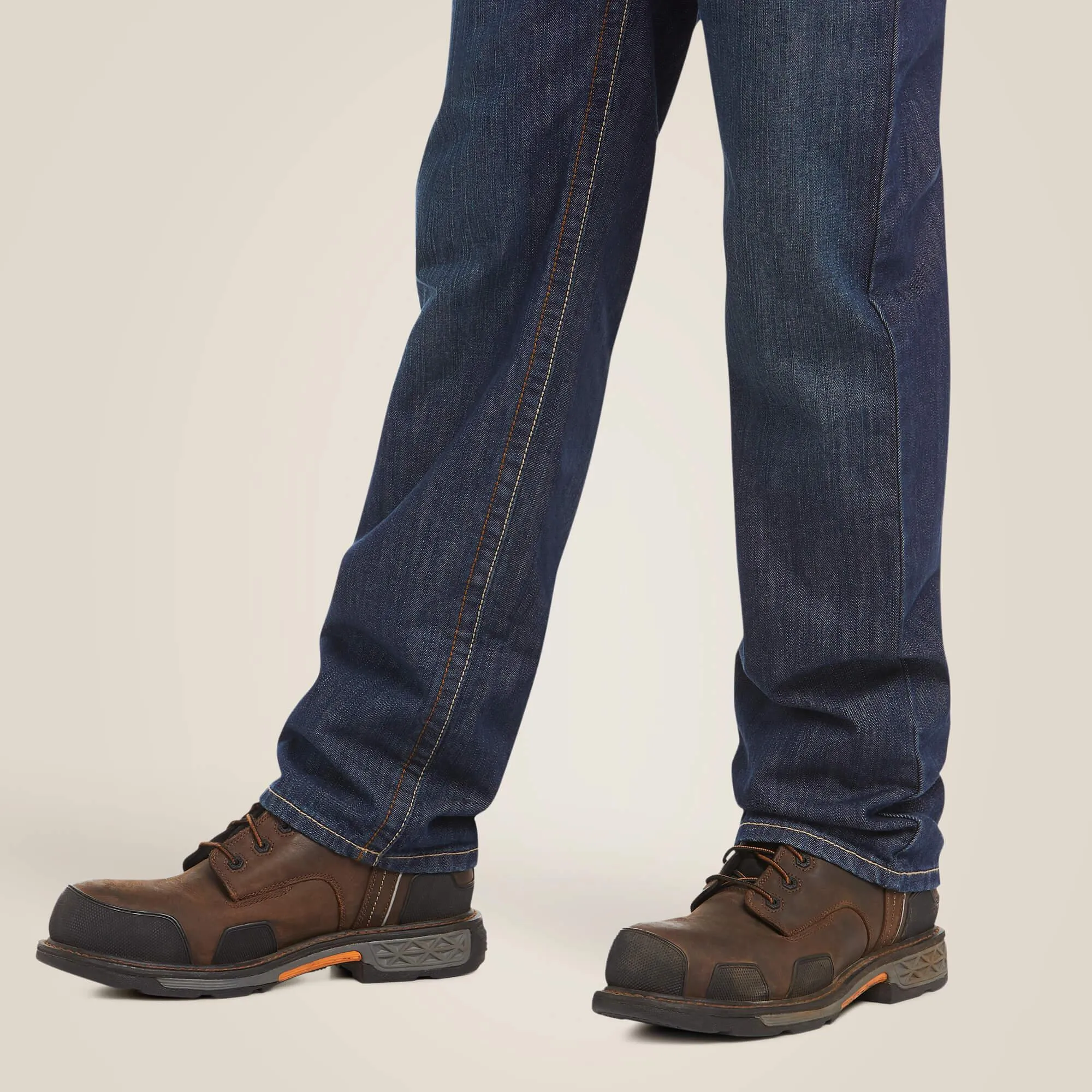 FR M3 Loose Basic Stackable Straight Leg Jean - Shale