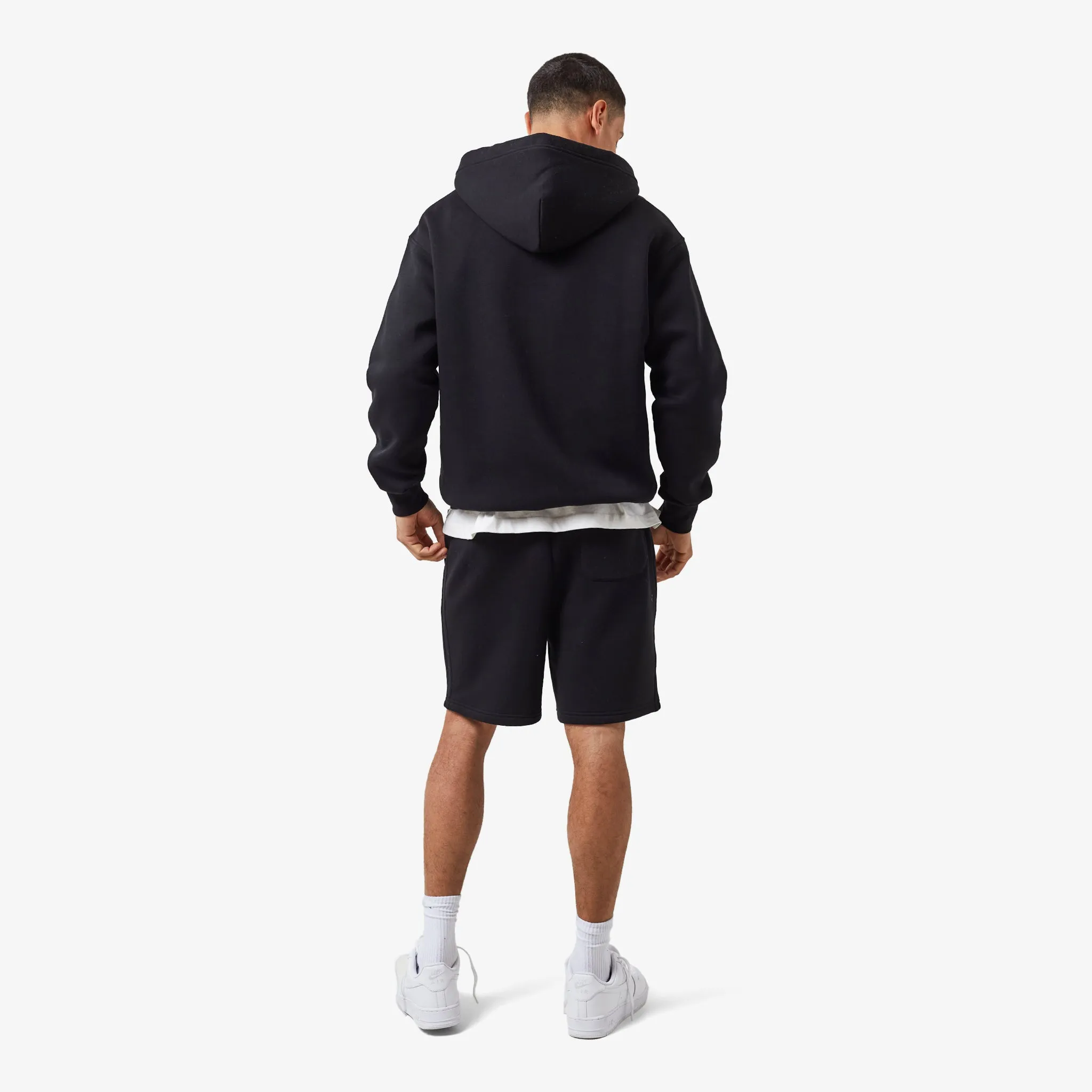 Full Zip Twinset | Black