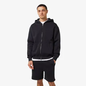 Full Zip Twinset | Black