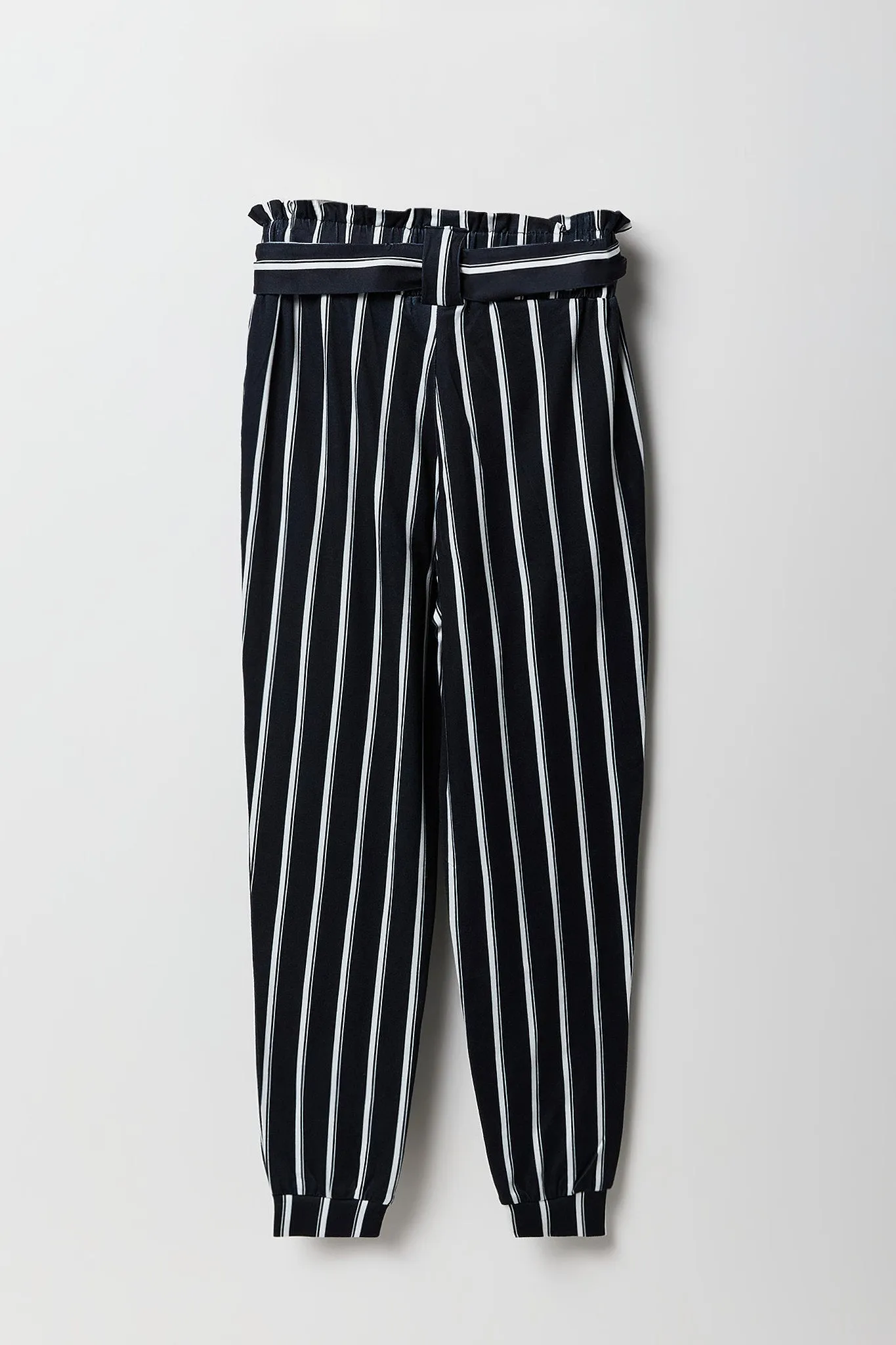 Girls Printed Soft Paperbag Jogger
