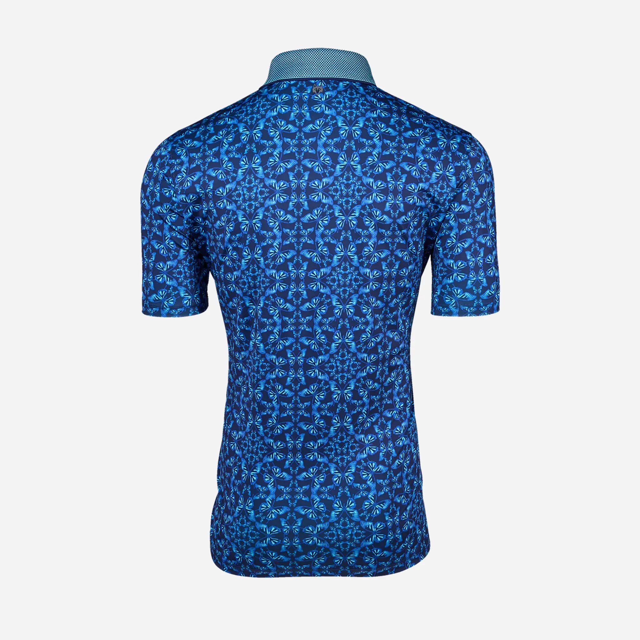 Greyson Keeneland Men's Blue Migration Polo