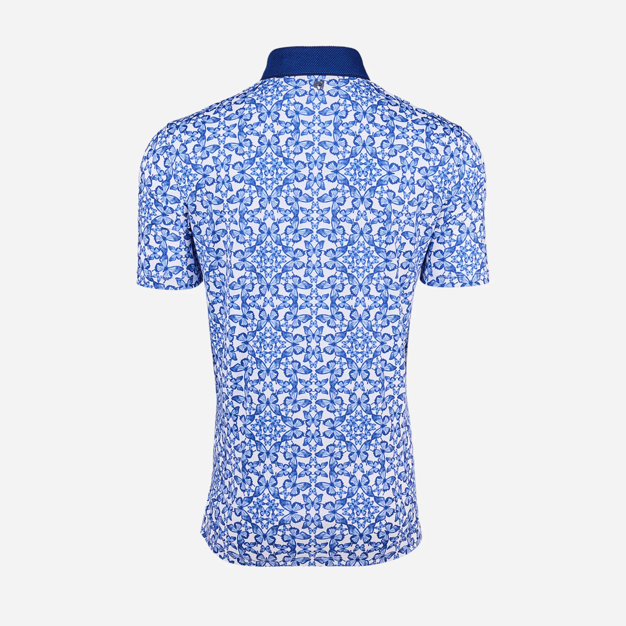 Greyson Keeneland Men's Blue Migration Polo