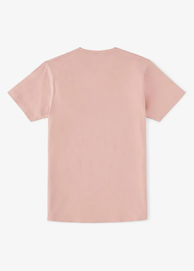 High & Mighty Cotton Stretch T-Shirt | Pearl Blush